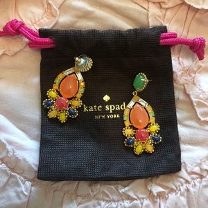 Kate Spade multi-color drop earrings
